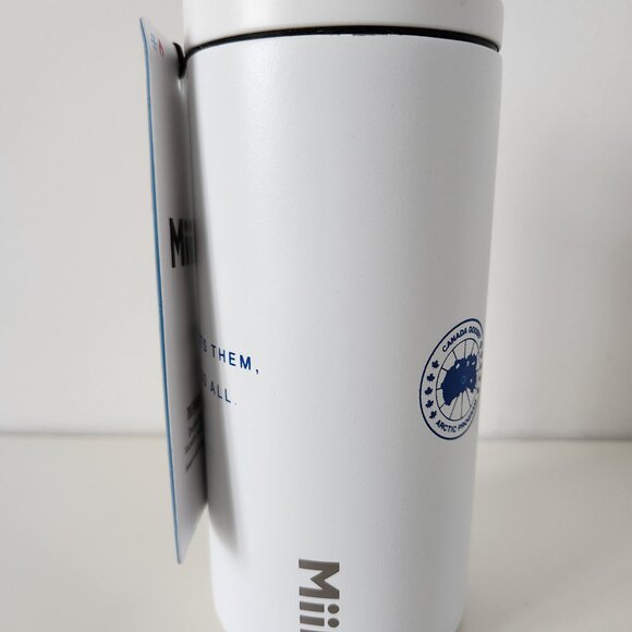 NWT MIIR Collaboration CANADA GOOSE Double Wall Vacuum Tumbler Bottle 12oz RARE! - Picture 3 of 12